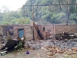 Diduga Satu Rumah di Sibolangit Sengaja Dibakar, Polisi Diminta Usut dan Tangkap Pelaku